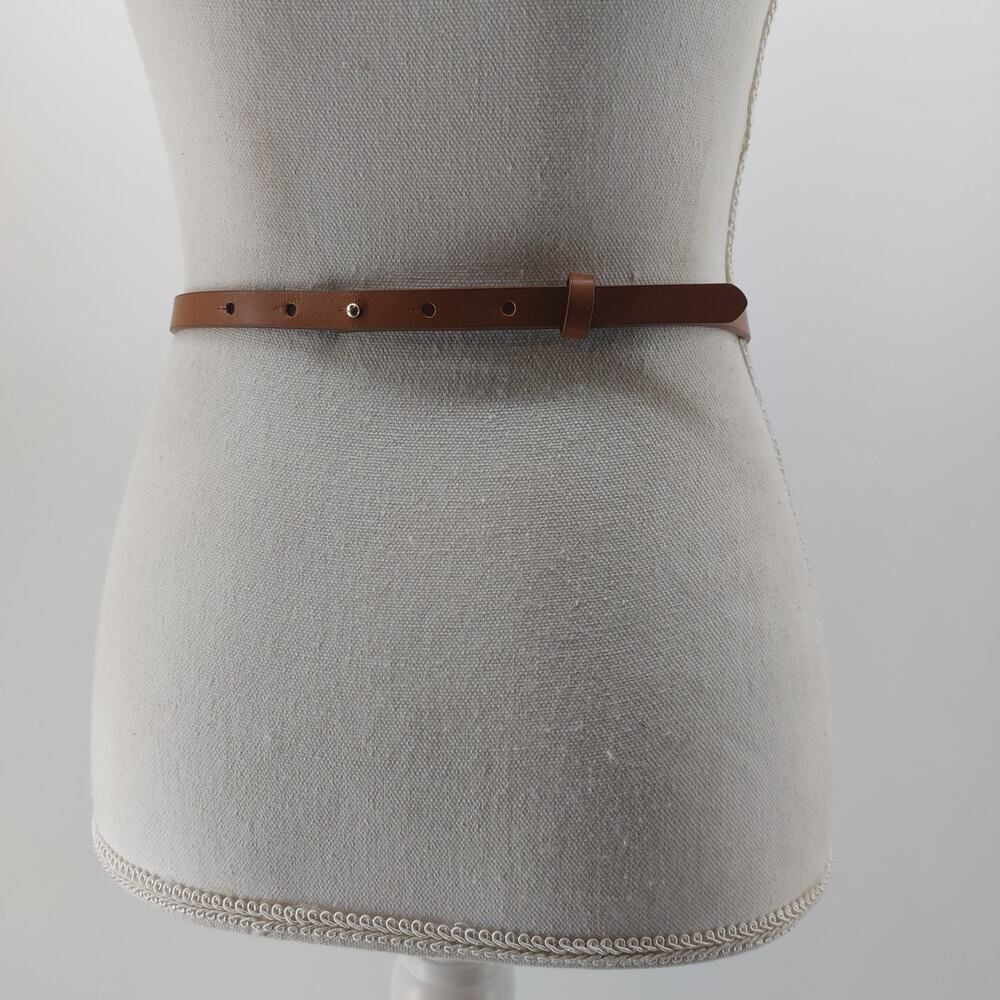 Express Brown Glam Party Fashion Women's Belt Synthetic Size XS/S - Picture 4 of 7